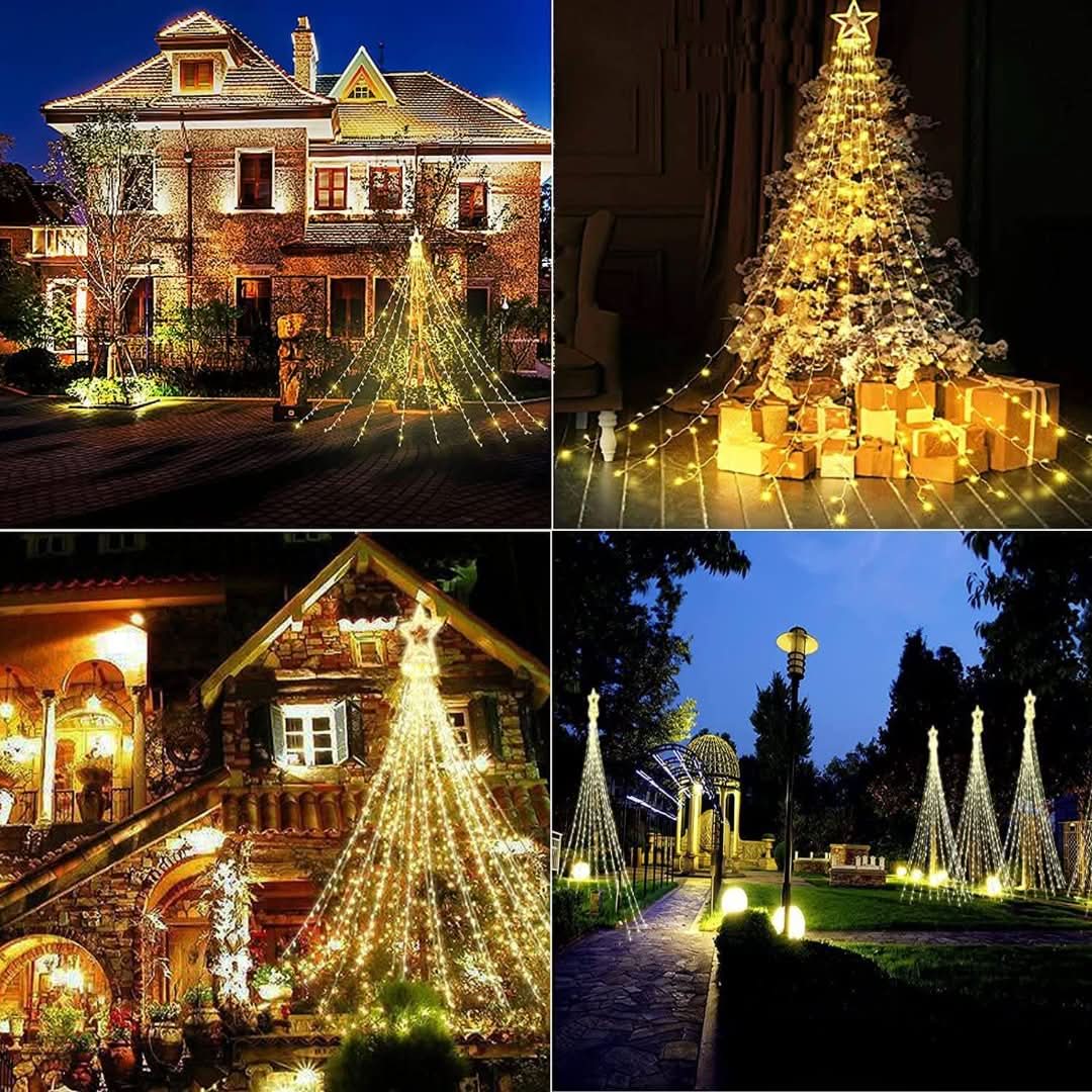 Outdoor Christmas Tree LED Light Show