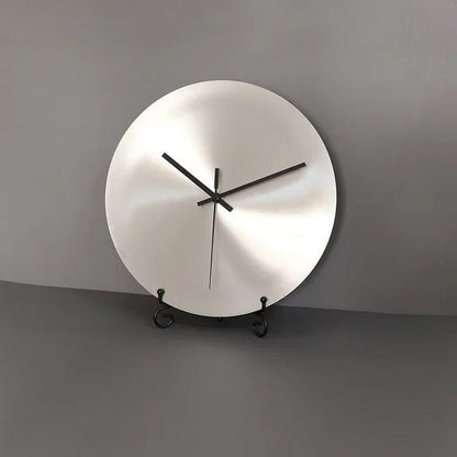 ChronoSteel - Minimalistische roestvrijstalen wandklok - Stijlvol en tijdloos