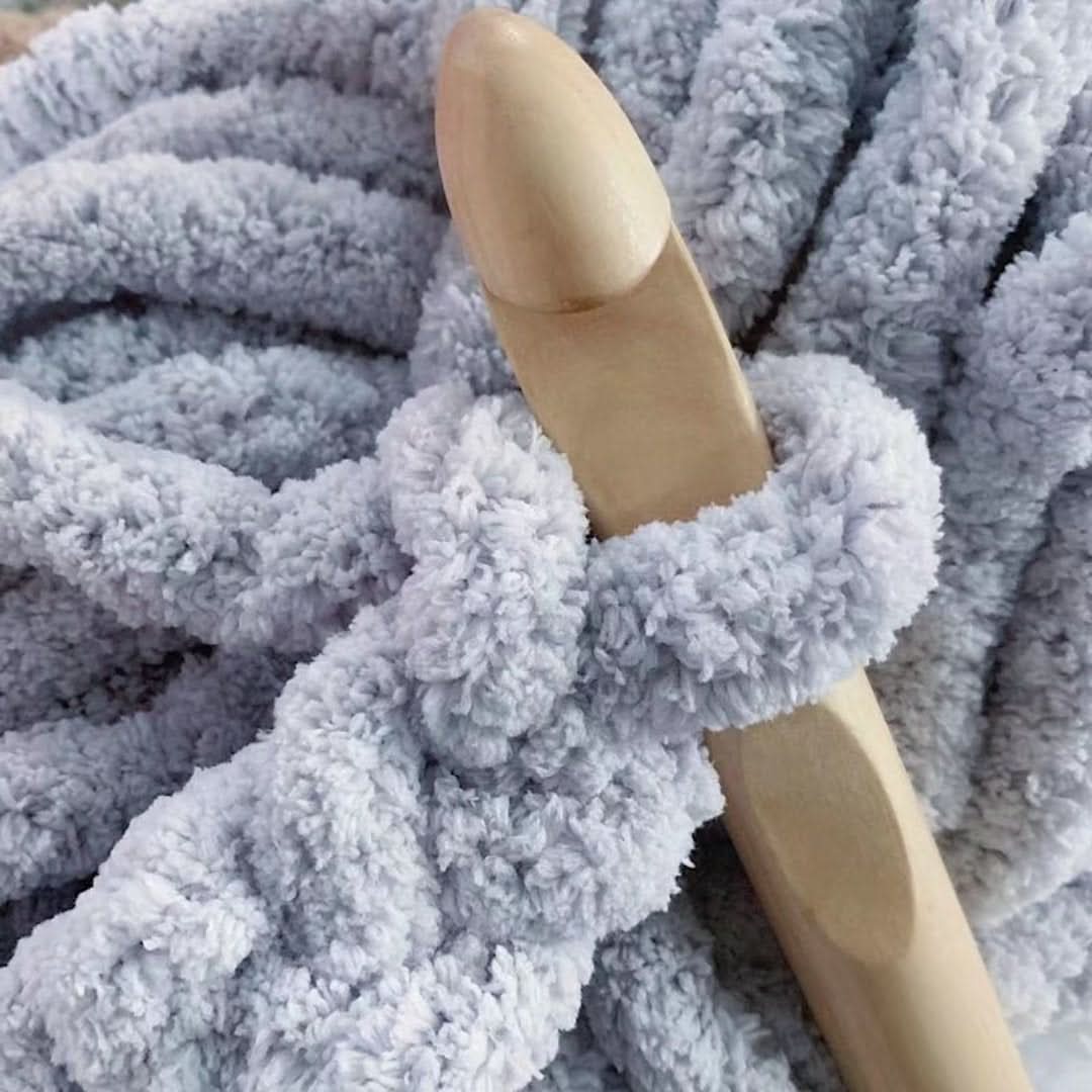 CHUNKY YARN© | mäkká, antialergická - ručné háčkovanie