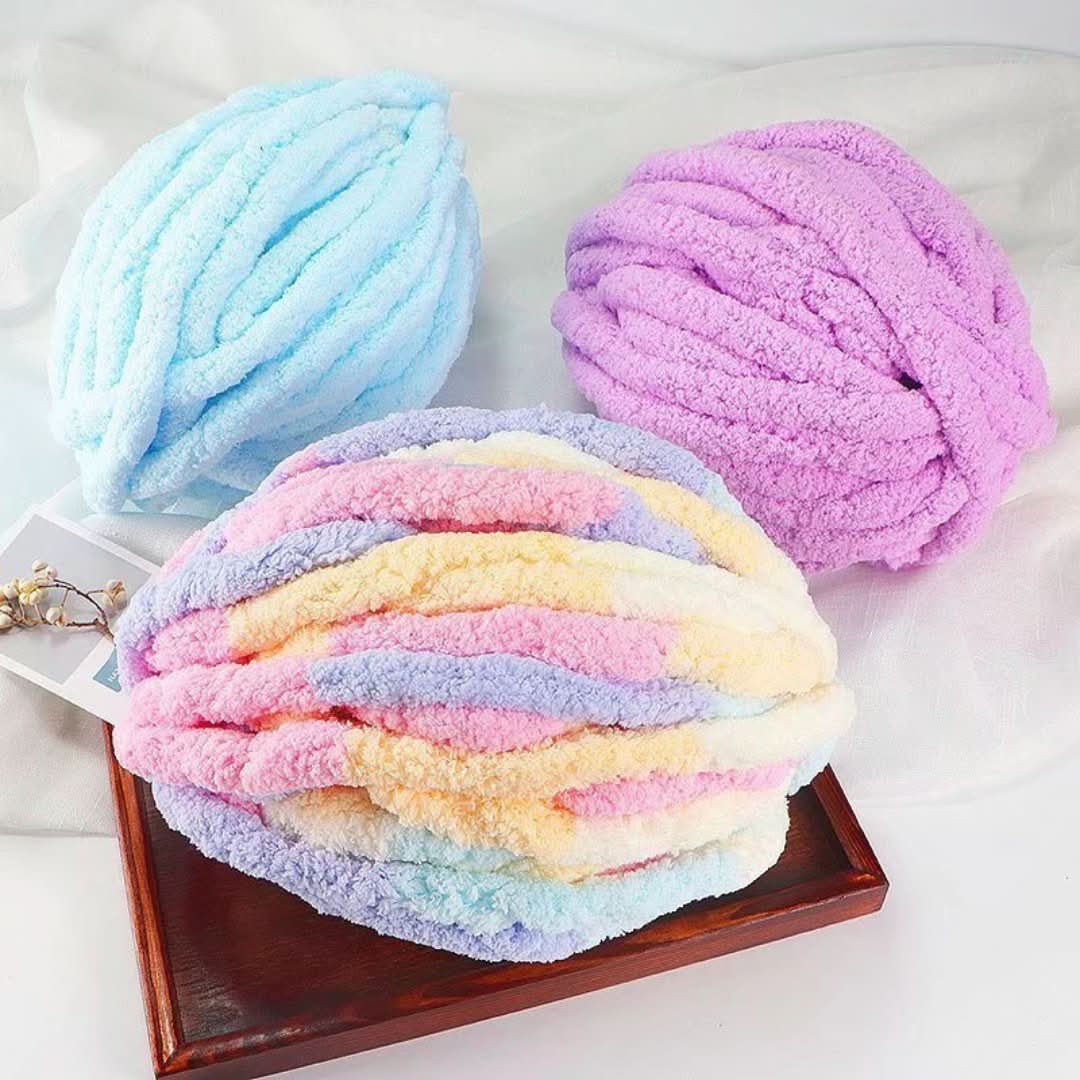 CHUNKY YARN© | mäkká, antialergická - ručné háčkovanie