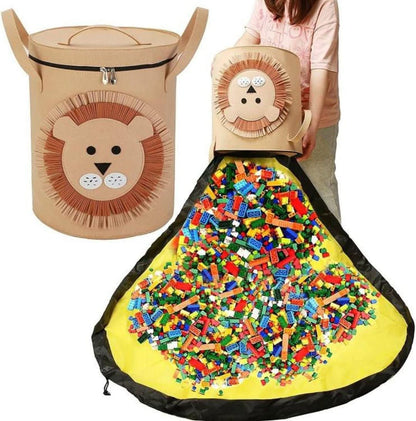 Clear Mat | Toy Storage Box + Mat