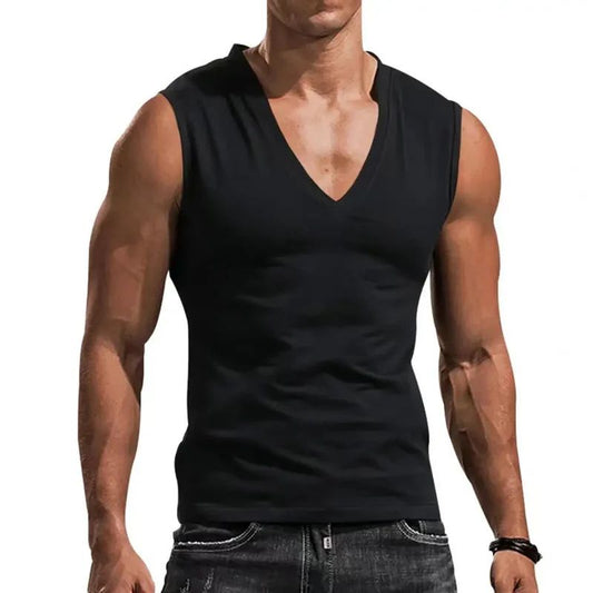 Camiseta sin mangas cómoda para hombre para el verano