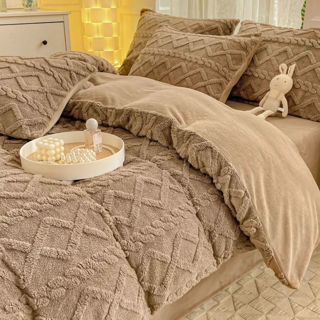Comfy dekbed | Dekbedovertrek - fleece
