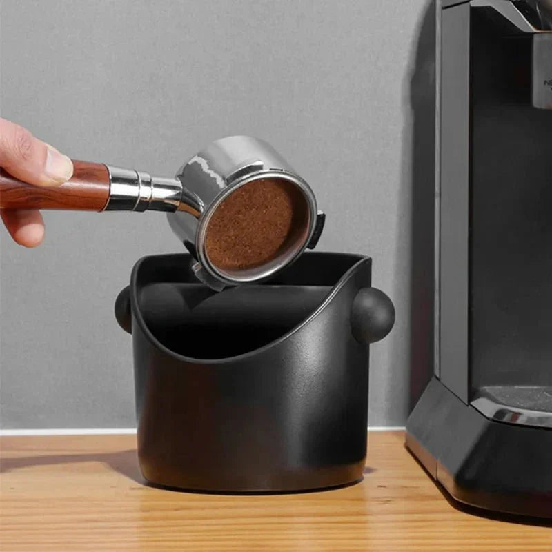 Compact Coffee Knock Box - Non-Slip Base - Efficient and Stylish