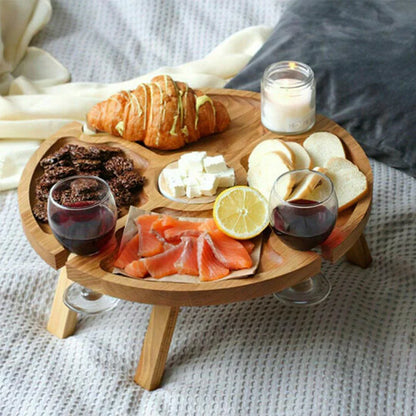 Tavolo da picnic pieghevole compatto - Ideale per mangiare all'aperto