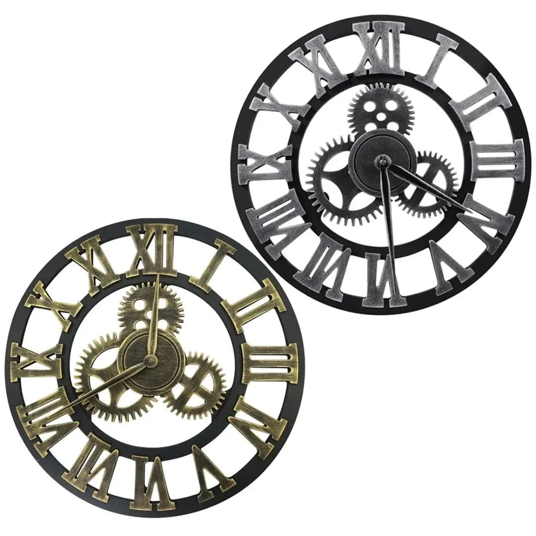 Vintage Round Wall Clock