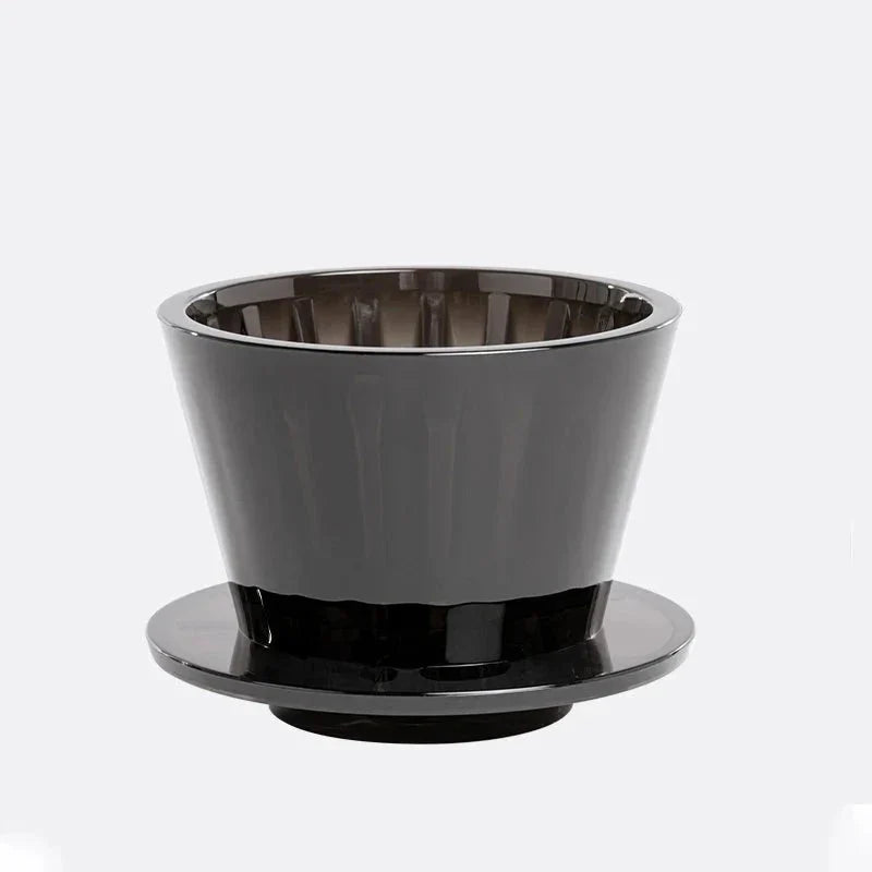 Crystal Eye Flat Bottom Coffee Dripper - Perfect Extraction - Quick and Easy to Use
