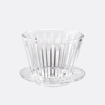 Crystal Eye Flat Bottom Coffee Dripper - Perfect Extraction - Quick and Easy to Use