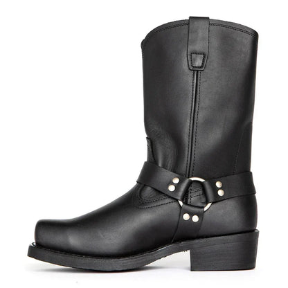Elegante wasserdichte Cowboy-Stiefel für Herren