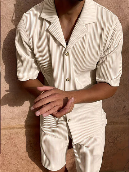 Ensemble de vêtements d'été avec col en V