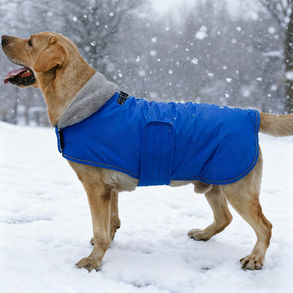 Cappotto per cani con fodera calda, adatto a diverse razze e ideale per l'inverno