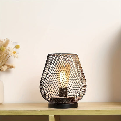 Sada stolních lamp RusticMesh – Industriální styl a atmosférické osvětlení