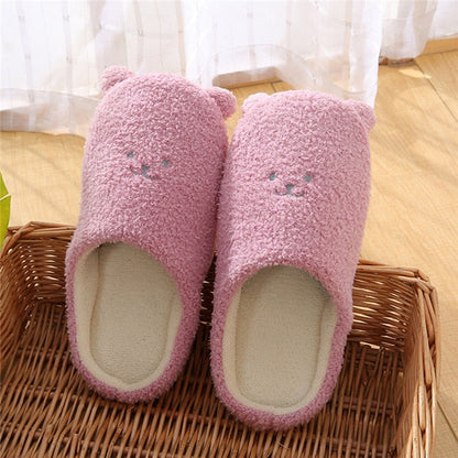 Snuggly Warm Animal Slippers with Soft Lining