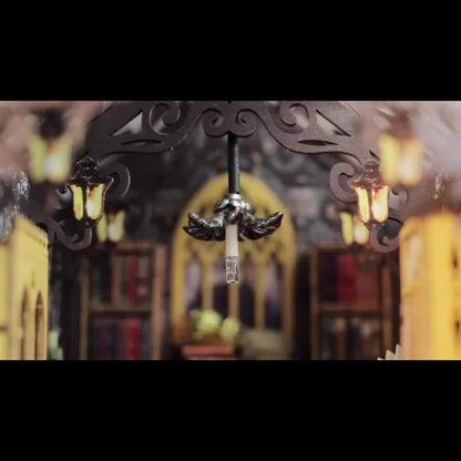 Casa de libros mágica - rompecabezas de madera 3D para constructores creativos