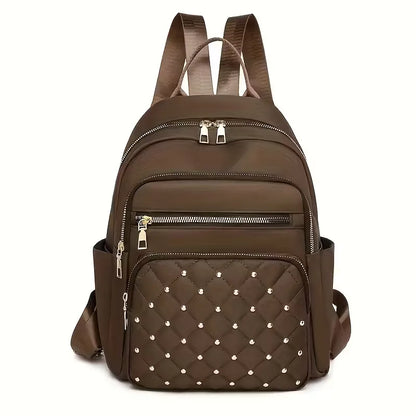 Sac à dos matelassé à l'avant
