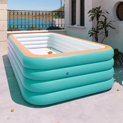 Foldable Inflatable Pool for Adults