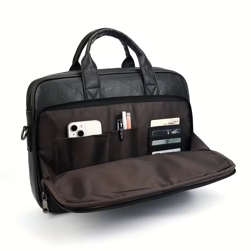 Laptop bag with adjustable shoulder strap