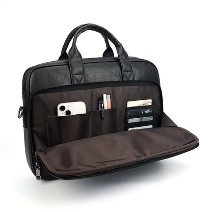 Laptop bag with adjustable shoulder strap