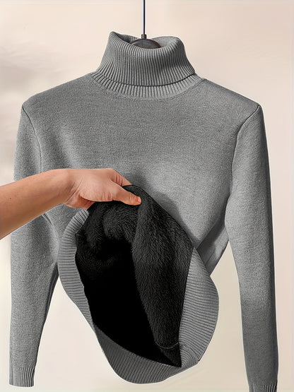 Thermal Turtleneck Jumper - Comfortable and Warm for Cold Days