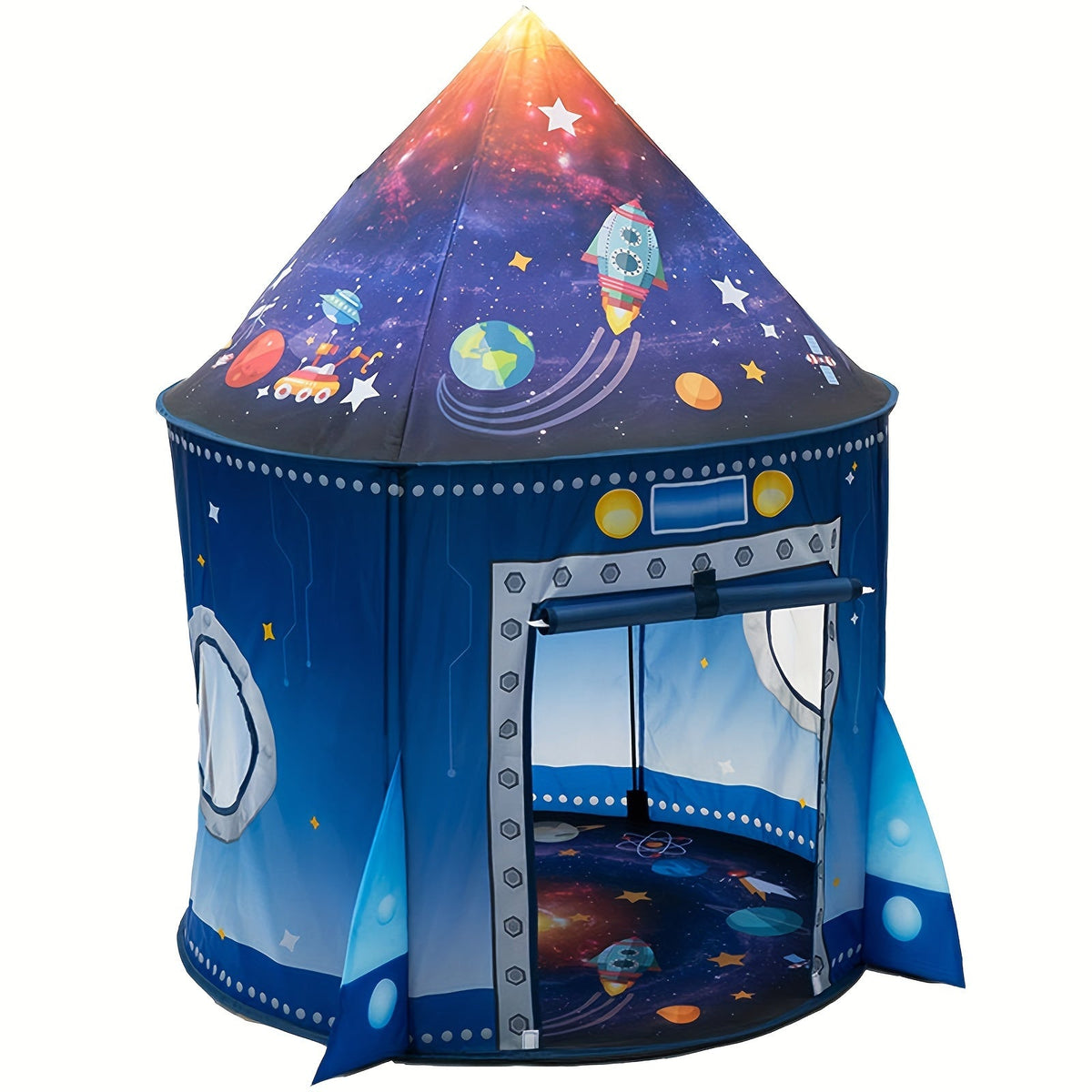 Tente de jeu escamotable Galaxy Explorer - Thème spatial, pour l’intérieur et l’extérieur
