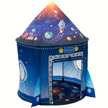 Tente de jeu escamotable Galaxy Explorer - Thème spatial, pour l’intérieur et l’extérieur