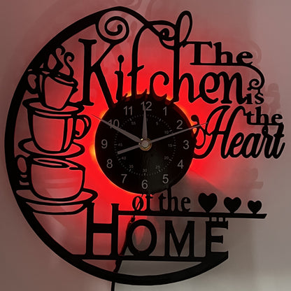 Charming Kitchen Wall Clock – For a Cosy Atmosphere