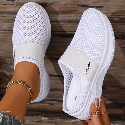Slip On Summer Sneakers for Women with Breathable Mesh