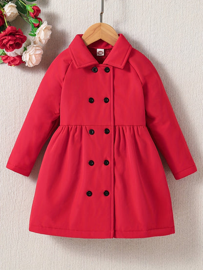 Toddler Girls' Winter Coat with Fleece Lining - Sabine