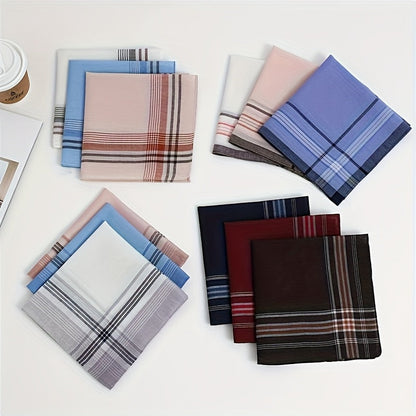 Elegant Cotton Handkerchiefs Set – Lightweight and Comfortable
