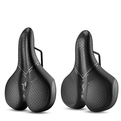 Inflatable Bicycle Saddle with Air Cushion for Comfort During Long Rides