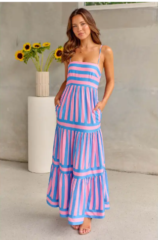 Long Airy Summer Dress - Various Colours Available