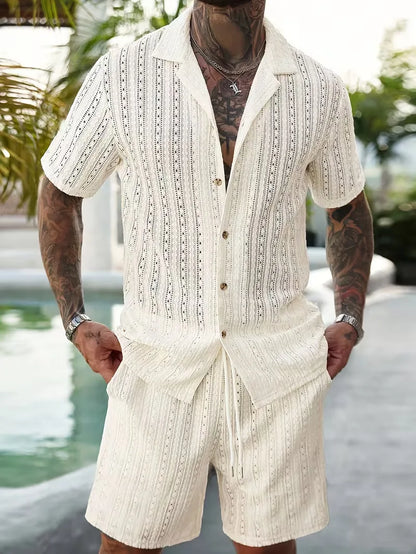 Ensemble de vêtements d'été à manches courtes