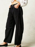 Zillah – Wide Leg Barrel Jeans | High Waist
