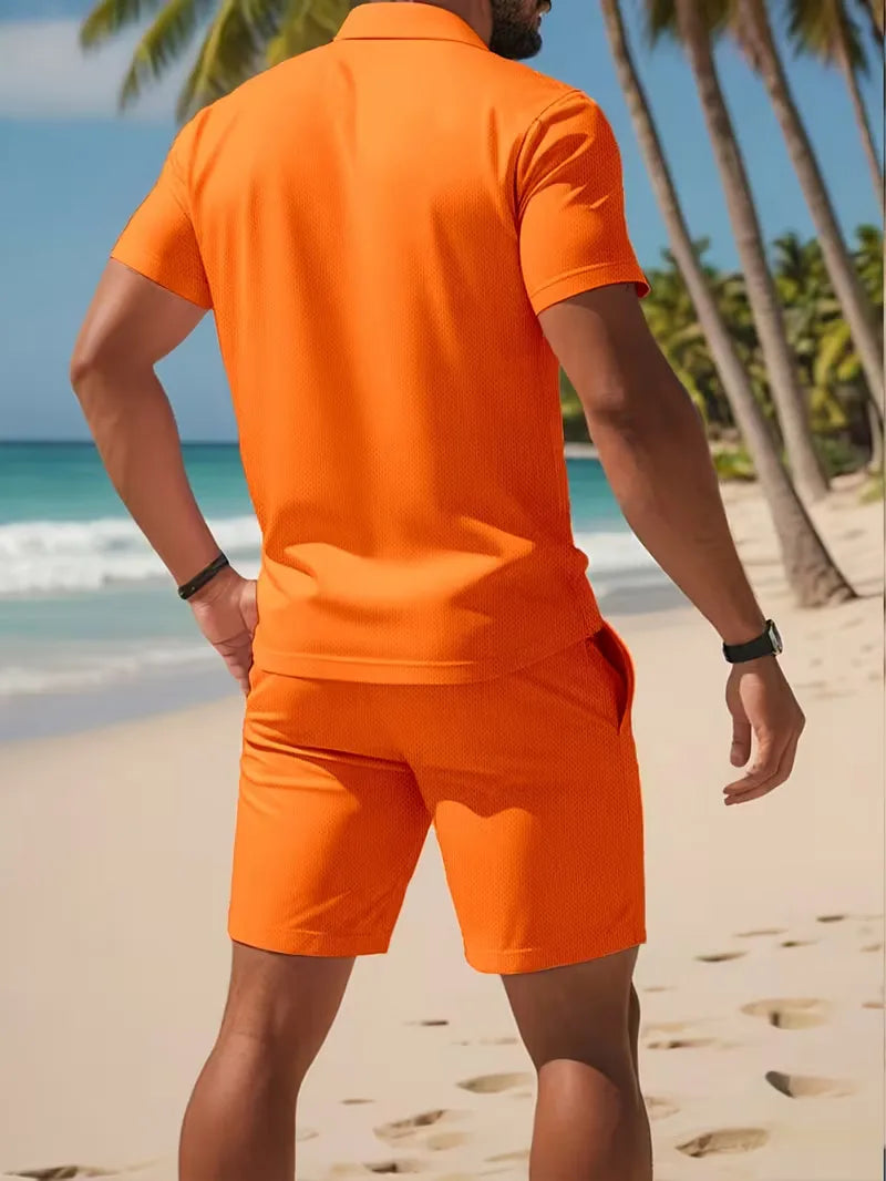 Ensemble d'été avec polo et short