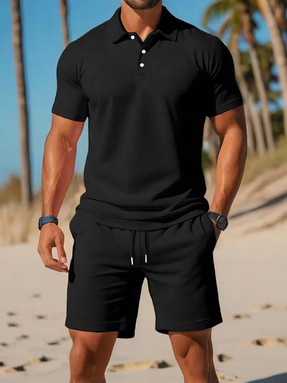 Ensemble d'été avec polo et short