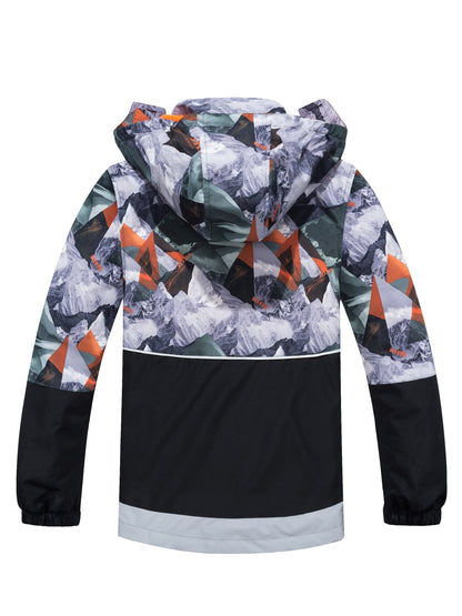 Waterproof Children's Jacket with Detachable Hood - Sammy