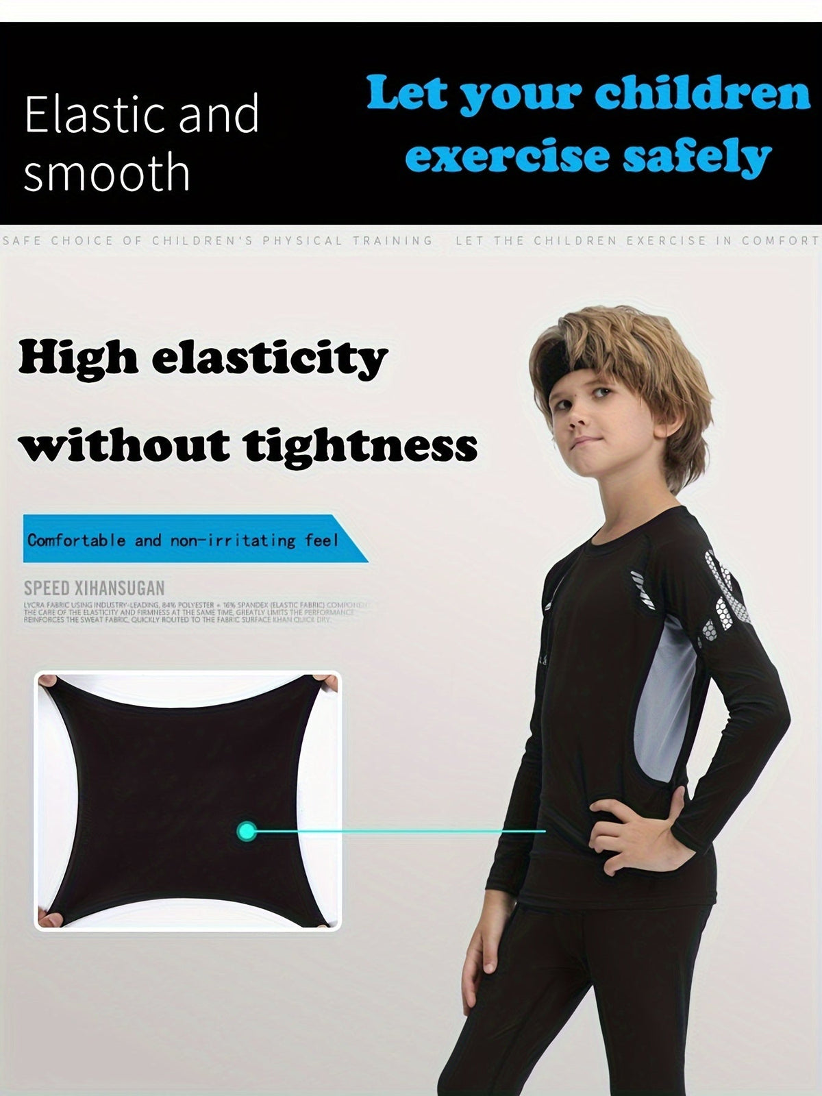 Active Motion Boys' Thermal Sports Set – Warm, Comfortable and Performance-Oriented