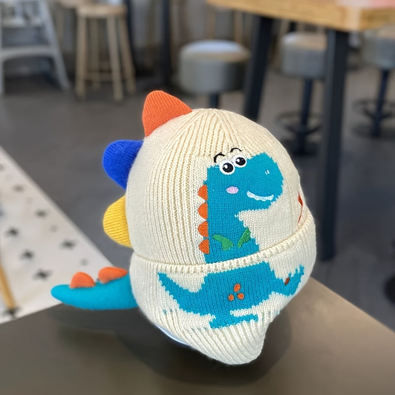 Cappello invernale con dinosauro per bambini - per un calore giocoso