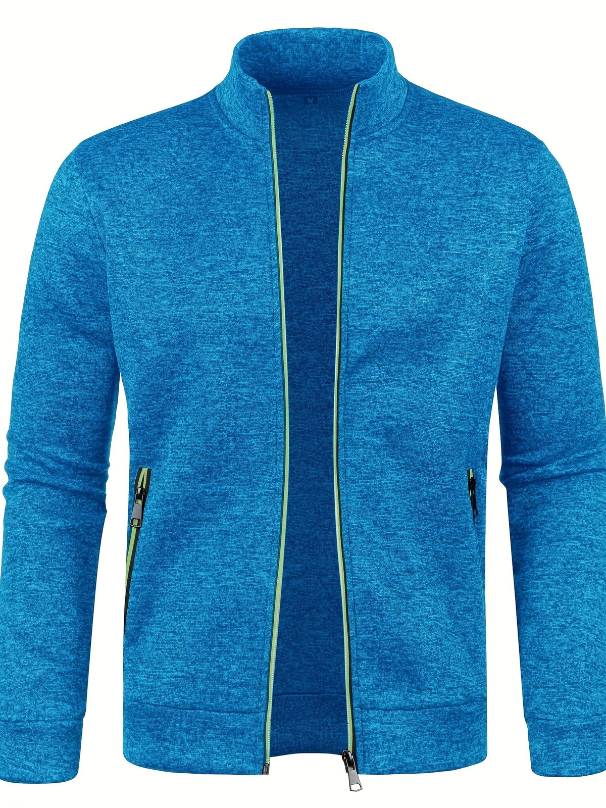 Cardigan da uomo con chiusura integrale a zip – Casual ed elegante per i mesi freddi