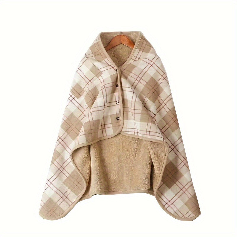 Portable Fleece Blanket – Warm and Comfortable for Home, Work, and Outdoor