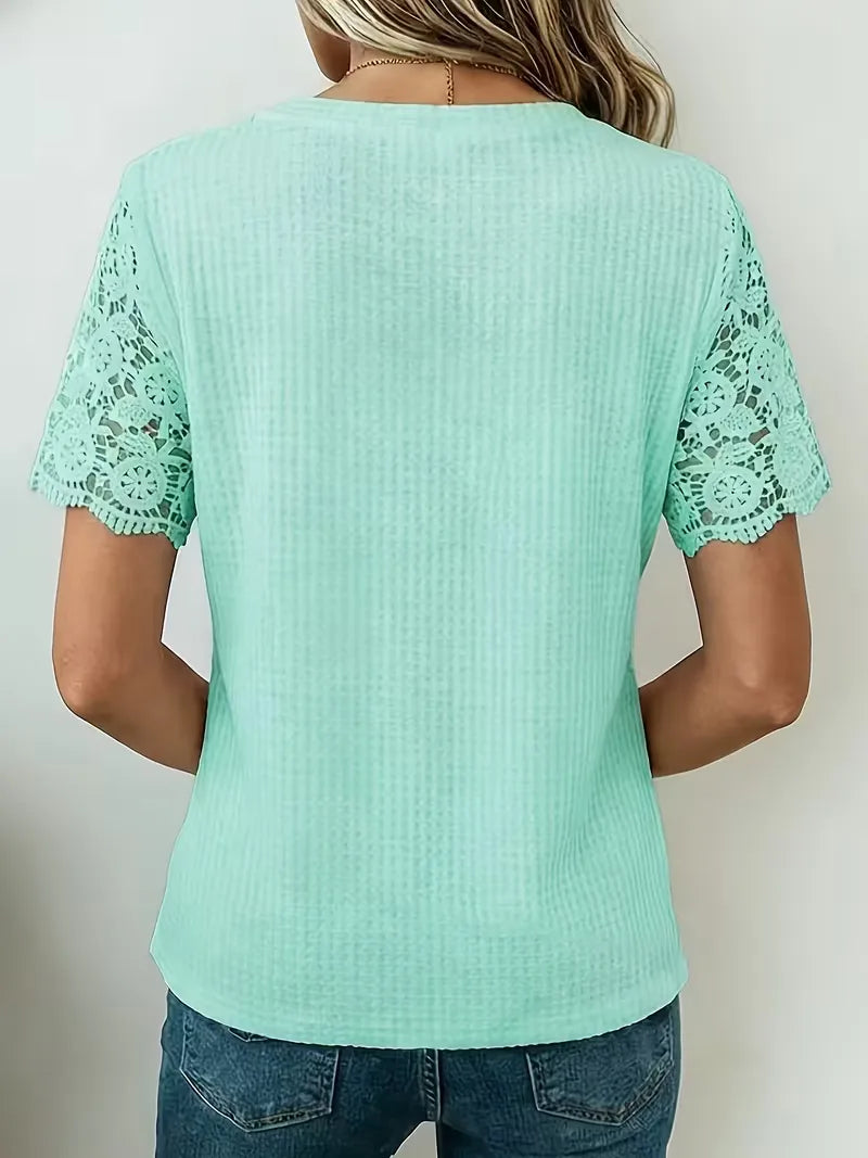 Lace Detail T-shirt
