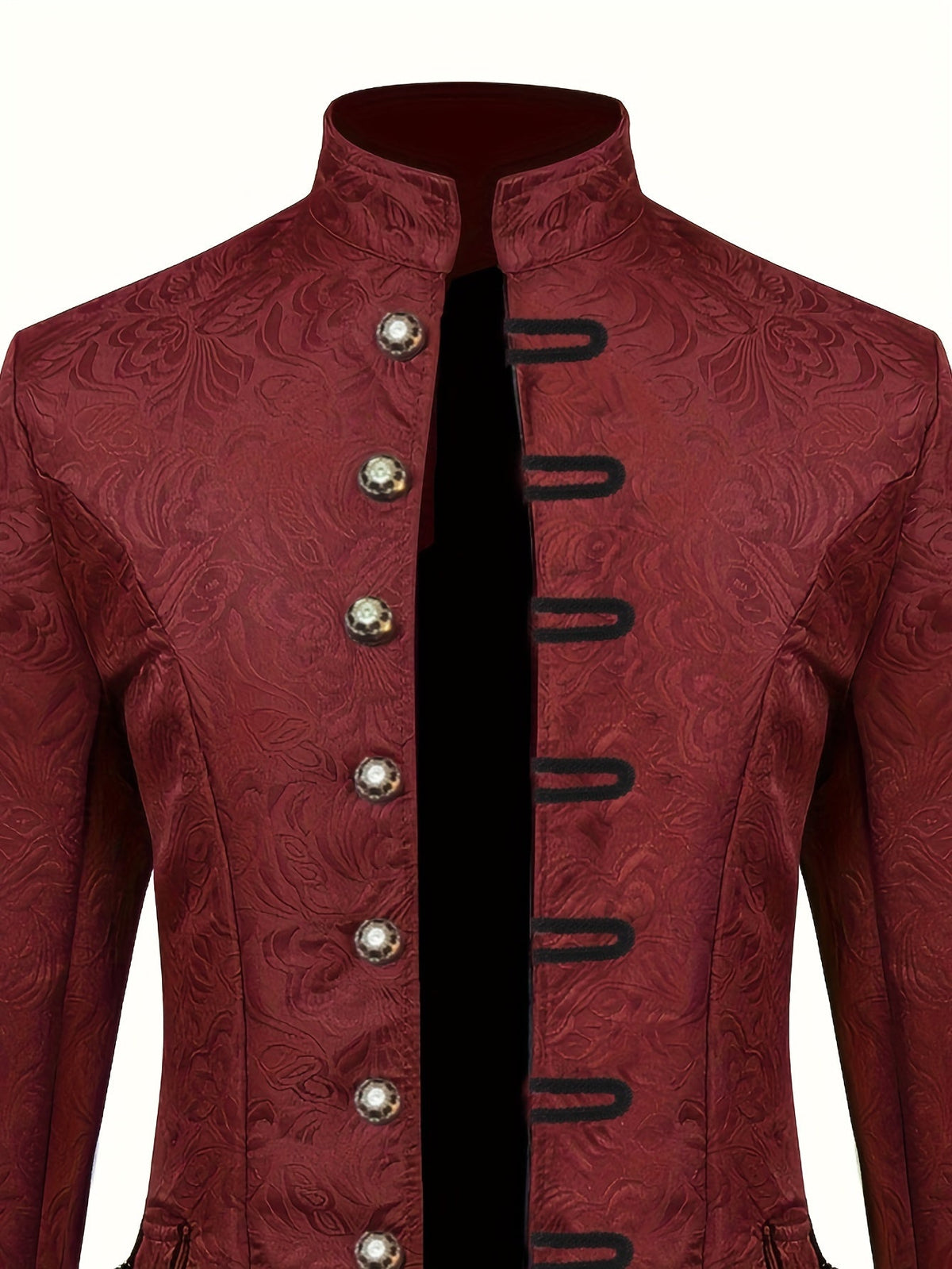 Cappotto jacquard medievale Hendrik - Abito elegante e raffinato per le occasioni festive