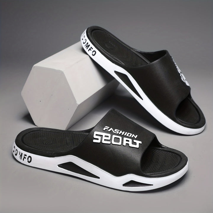 Anti-Slip Men's Sports Slippers for Maximum Comfort