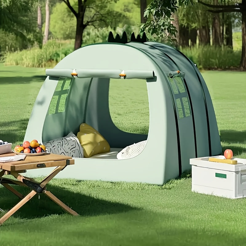 Children's Play Tent in Dinosaur Shape – Foldable and Playful Design