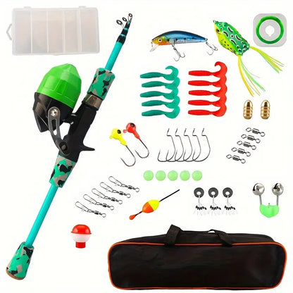 Ultralight Carbon Fibre Fishing Rod Set with Complete Accessories