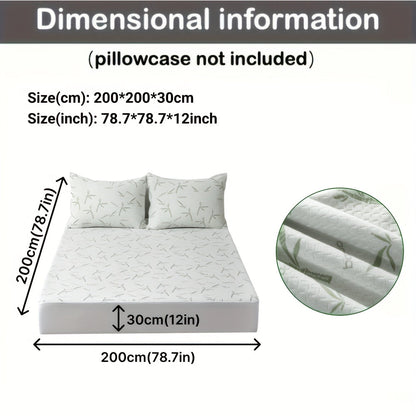 BambooCool Mattress Protector – Breathable and Cooling for Enhanced Sleep Comfort