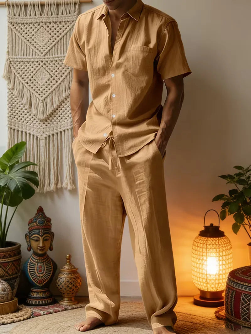 Ensemble de vêtements décontractés d'été pour hommes
