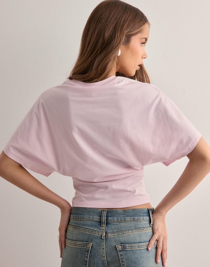 Oversized T-shirt with Statement Sleeves