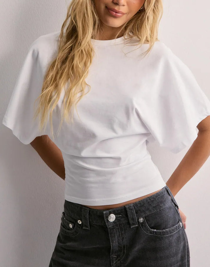 Oversized T-shirt with Statement Sleeves