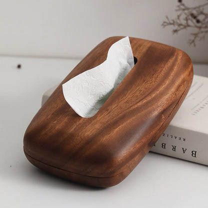 Portapañuelos de nogal – diseño elegante y funcional